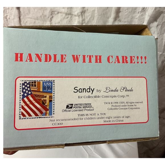 NIB 1998 Linda Steele Sandy US Postal Carrier Doll - Picture 6 of 8